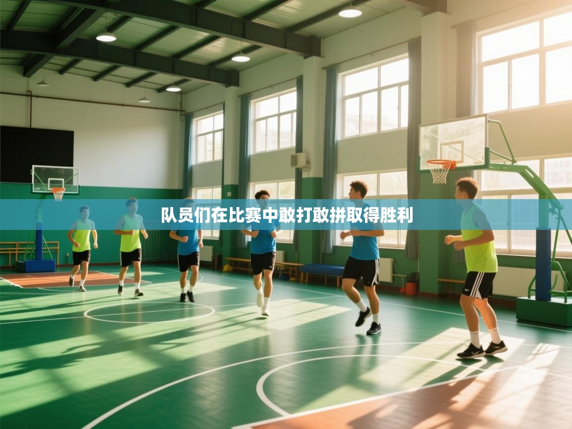 队员们在比赛中敢打敢拼取得胜利  第2张